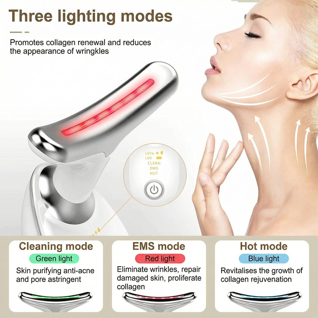 Anti-Wrinkle Facial Massager + 5-in-1 Rejuvenating Body Massager + 4-in-1 Anti-Dark Circle Massager